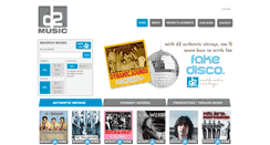 Desktop Screenshot of d2music.com